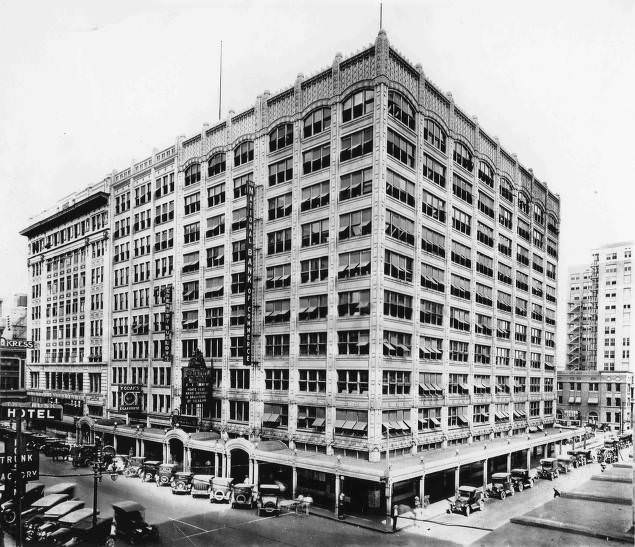 National Bank of Commerce and other buildings, Houston, 1920s
