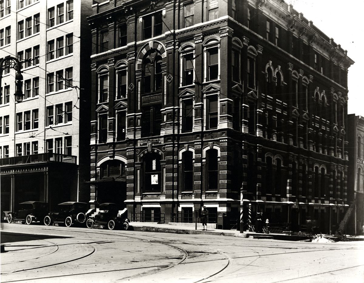 Houston Cotton Exchange building, 1907