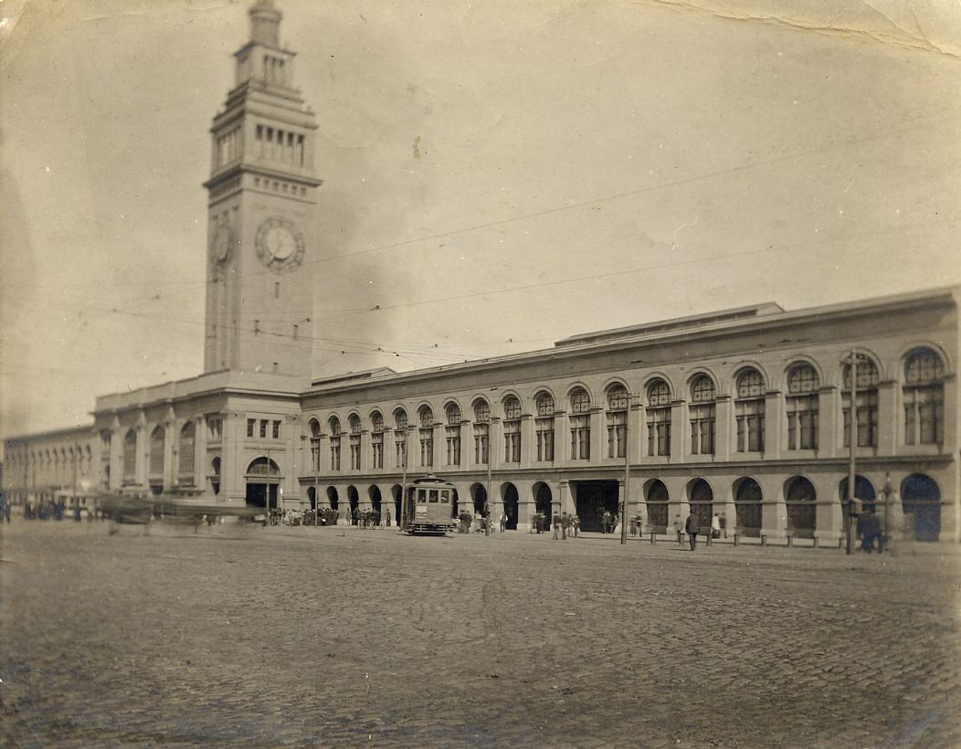 Ferry Building, circa 1910.