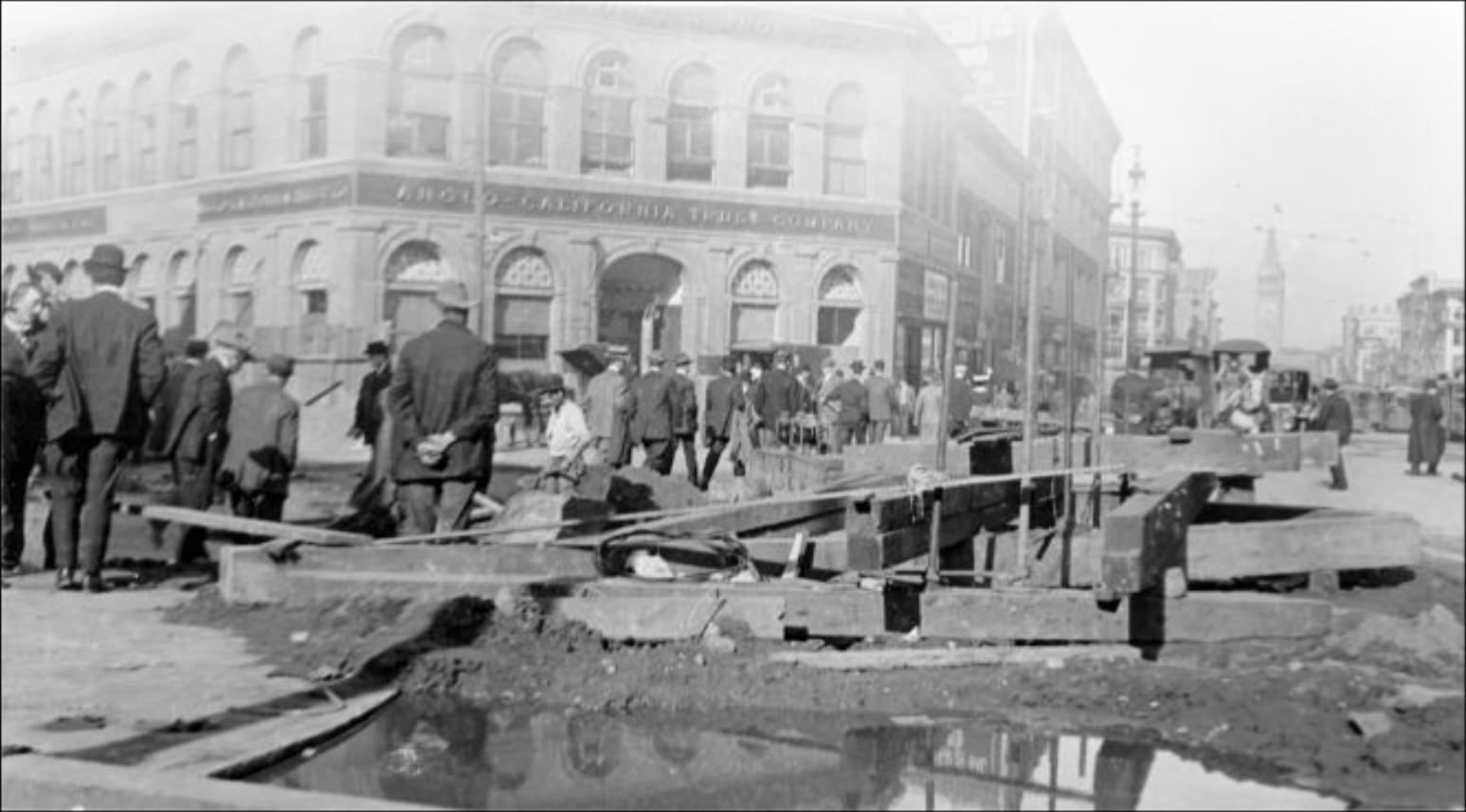 Market and Sansome Street, 1912.