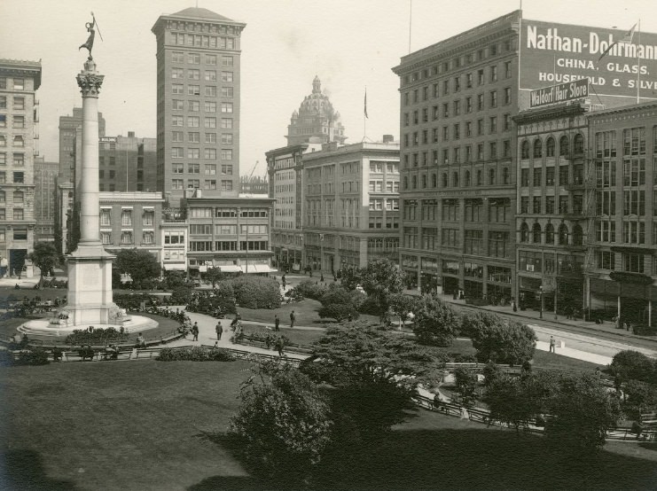 Union Square, circa 1910.