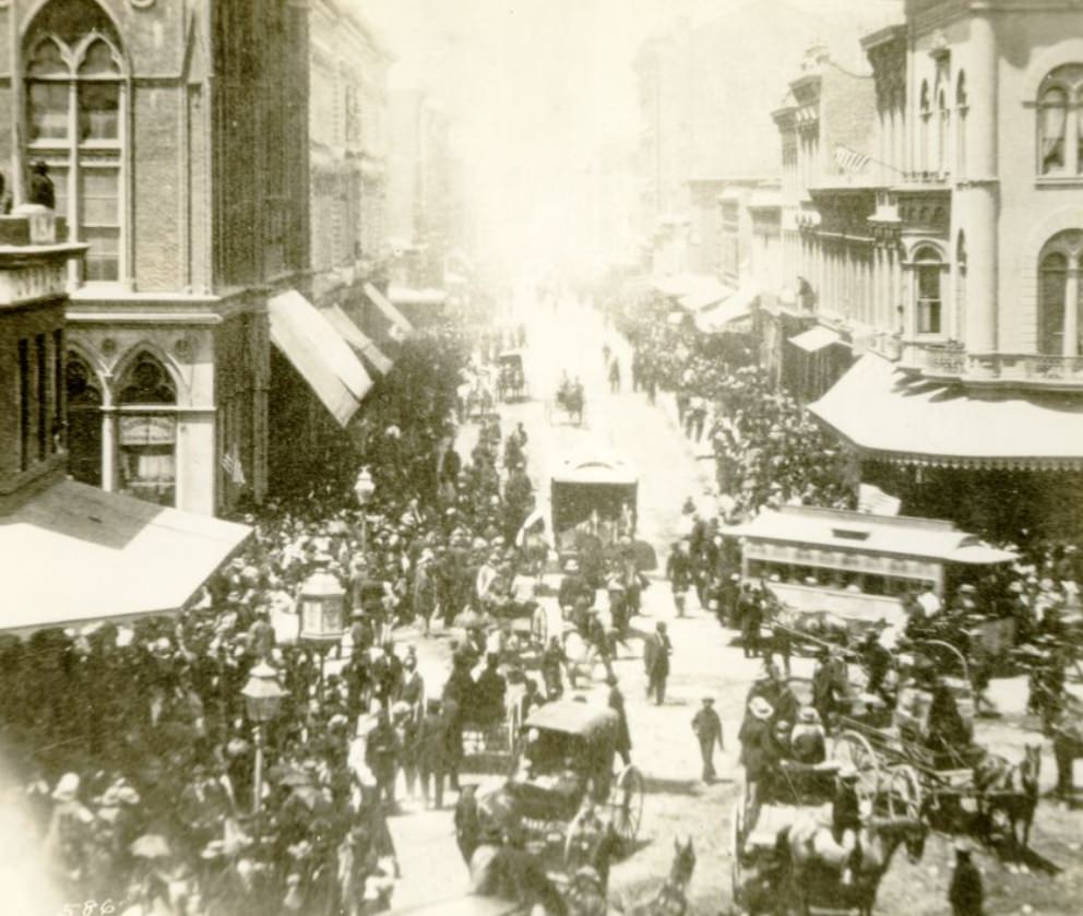 Montgomery Street, 1864