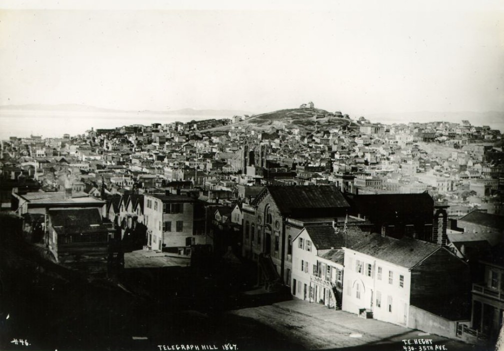 Telegraph Hill, 1867