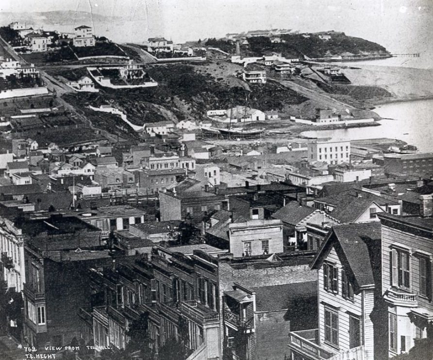 View from Telegraph Hill, 1870