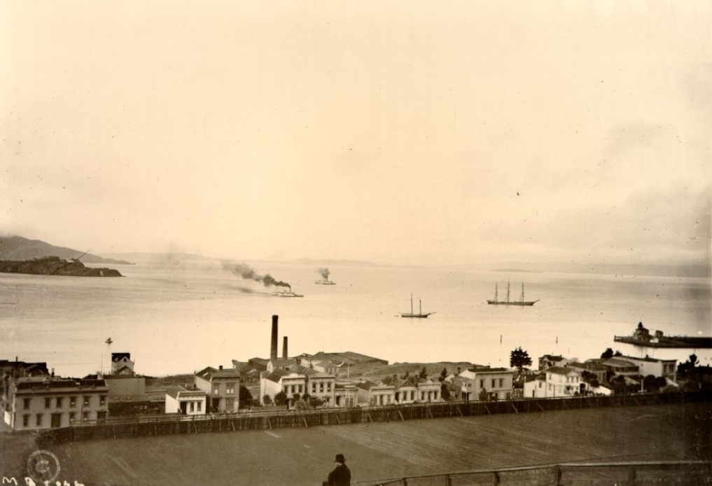 North of Russian Hill, 1879