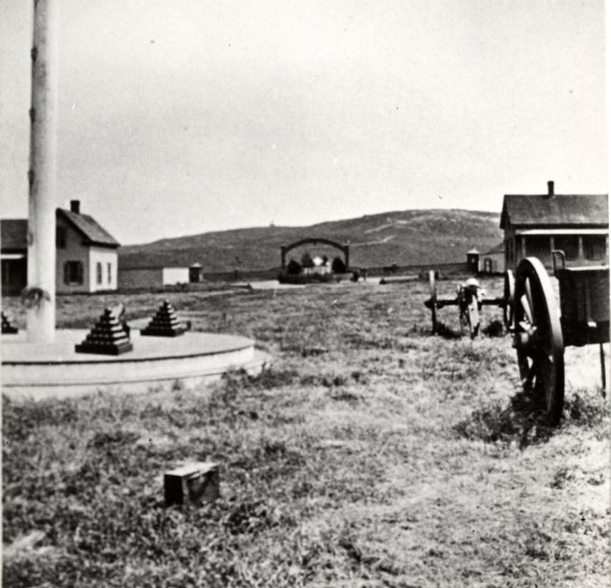 Presidio looking east, 1870s