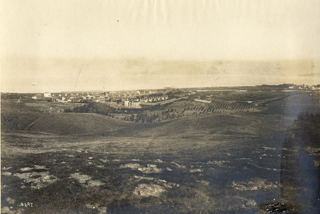 General View of the Presidio Reservation, San Francisco, circa 1875