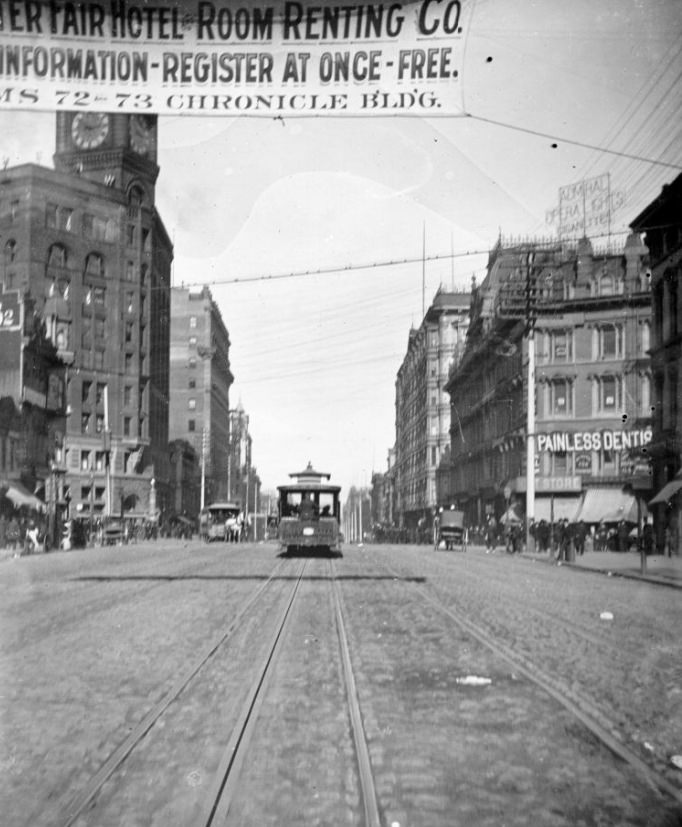 Market Street east of Grant, 1870