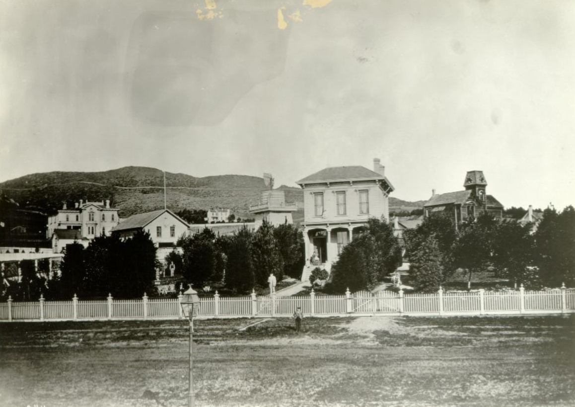 Market Street between Sanchez and Noe, circa 1872