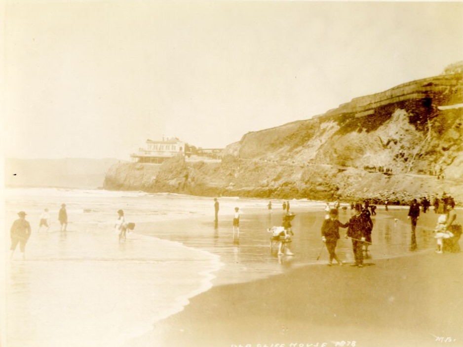 Cliff House and beach, 1878