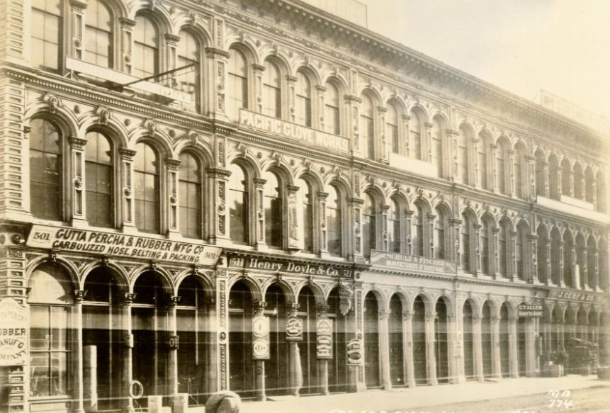 First and Market Streets, 1880