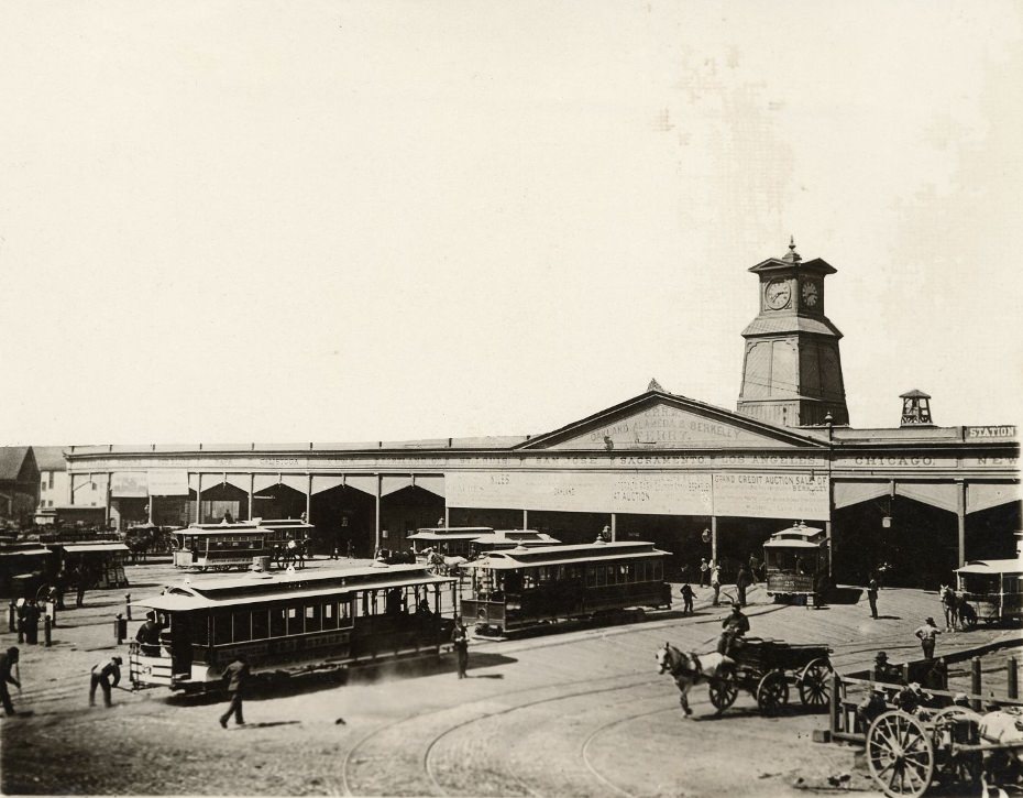 Ferry Building, circa 1889