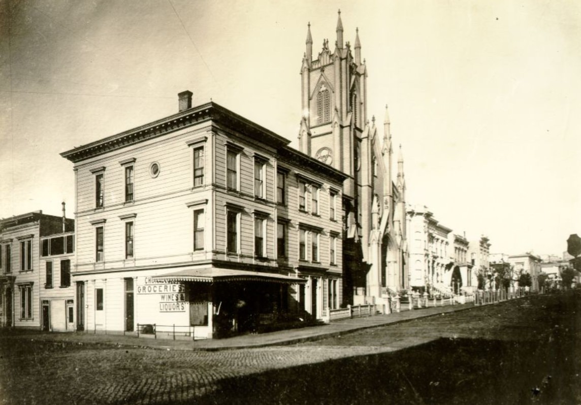 Mason Street north of Eddy, 1881