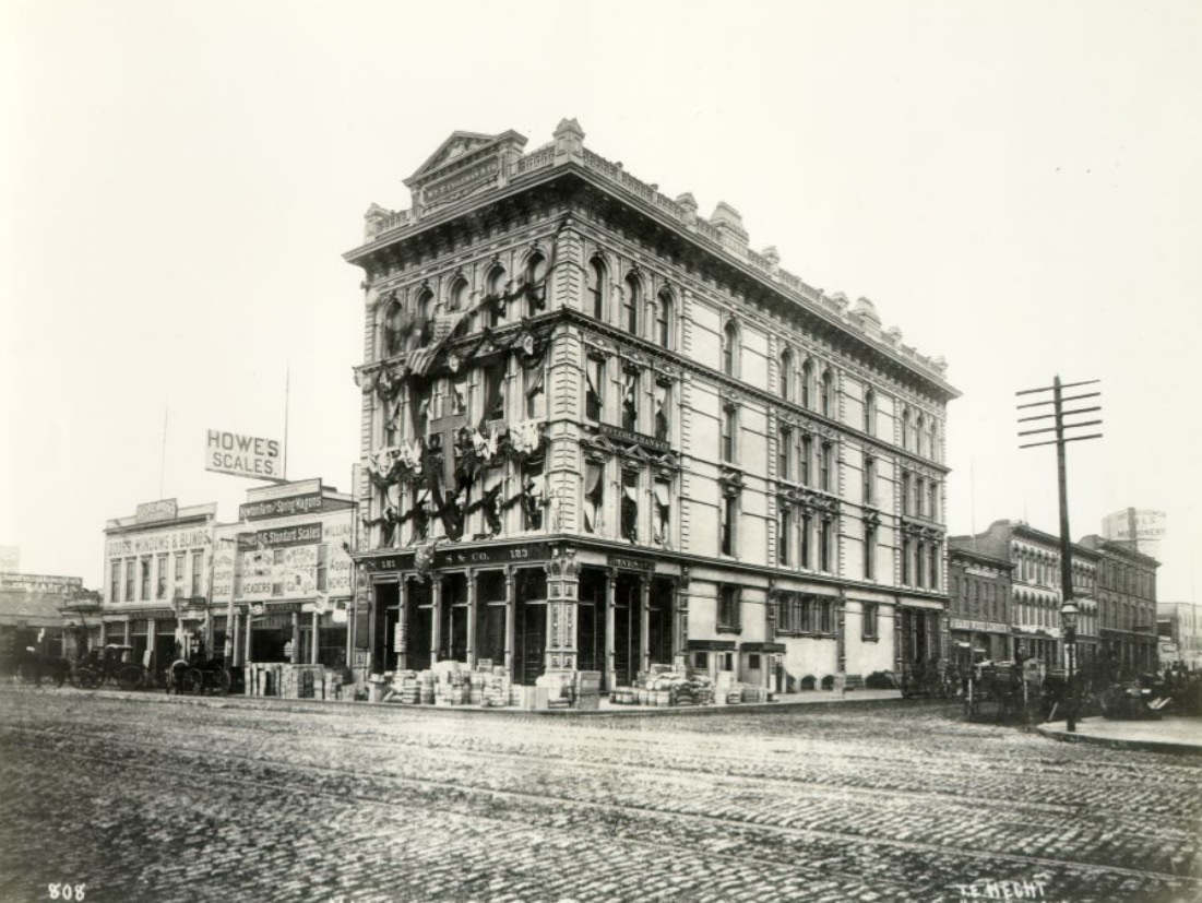 Main & Market Streets, 1880