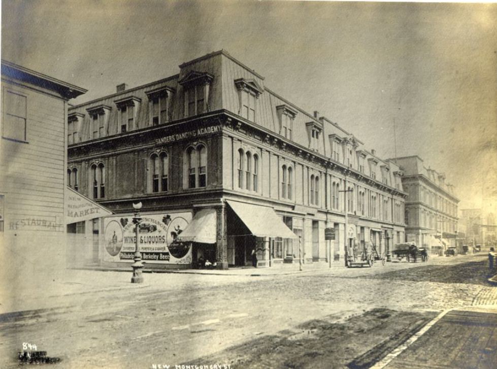 New Montgomery Street, 1880s