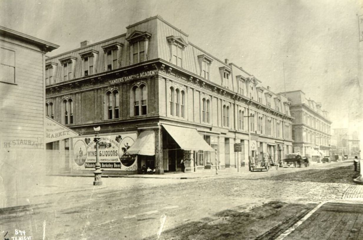 New Montgomery Street, 1885