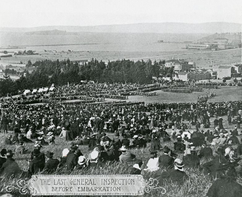 The Last General Inspection Before Embarkation, 1899