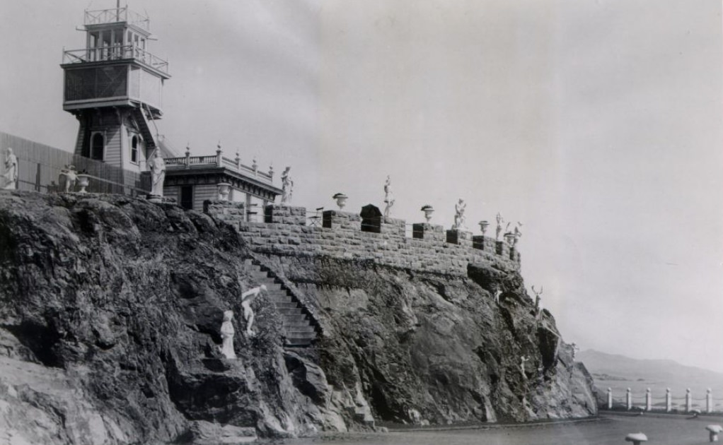 Observatory at Sutro Heights, 1890s