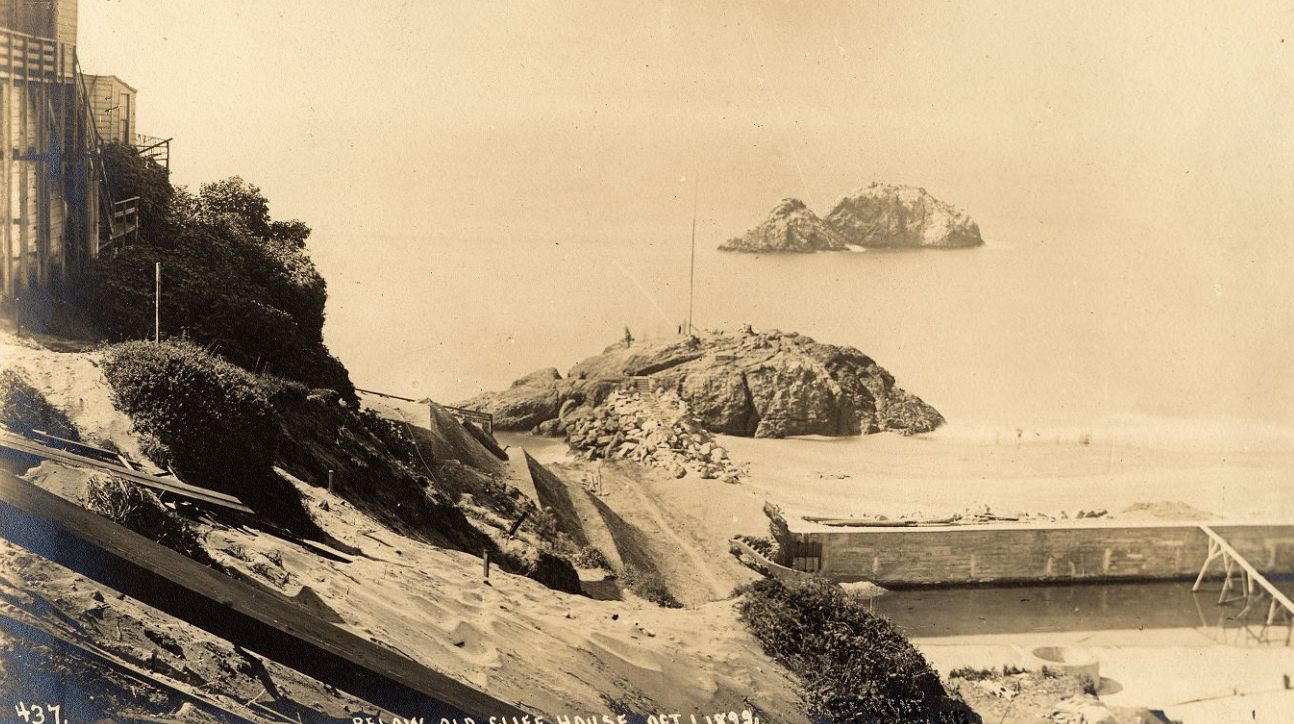 Below Old Cliff House, October 1, 1892