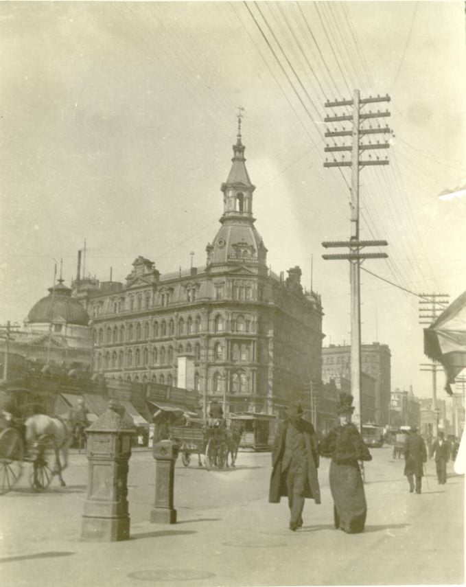 Market Street near the corner of Jones Street, 1893