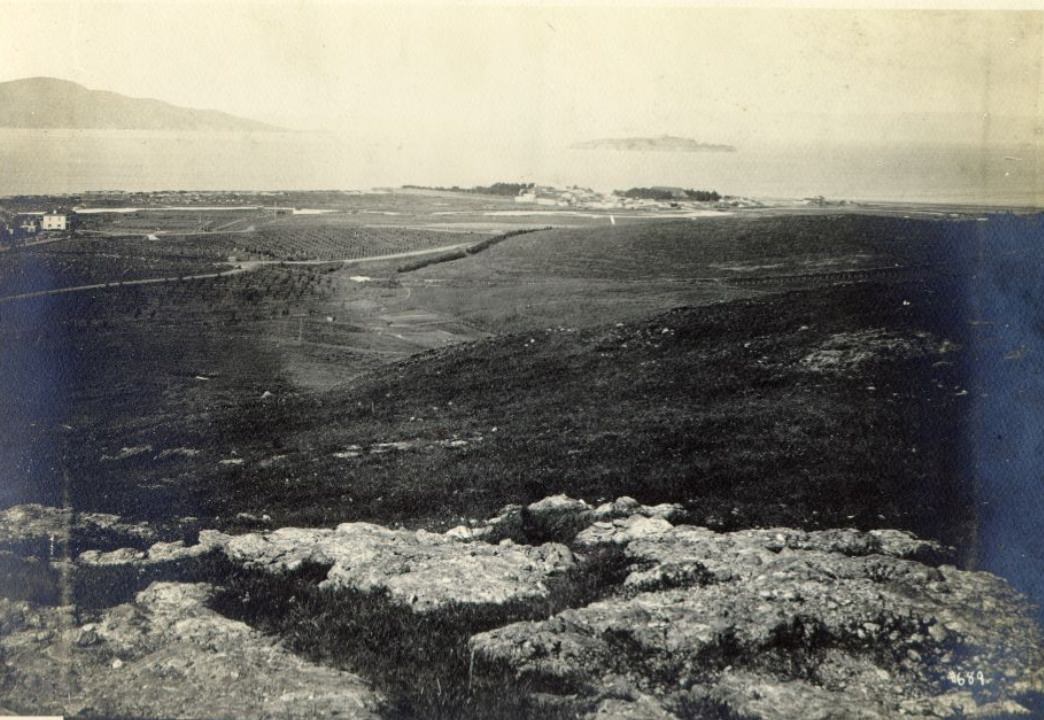 The Presidio, Alcatraz Island, and Bay of San Francisco, circa 1891