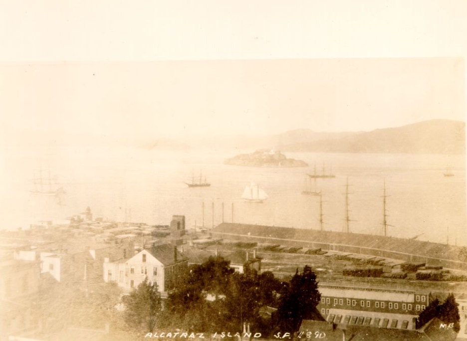 Alcatraz Island, 1890
