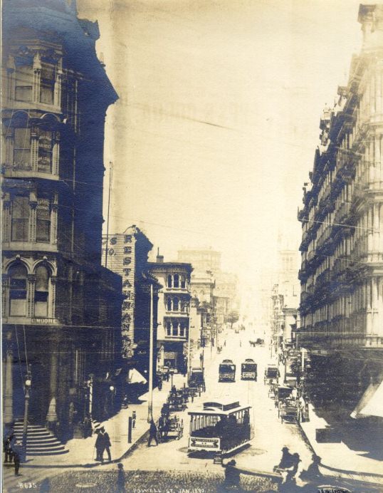 Powell Street, January 1890