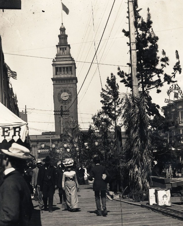 Ferry Building, circa 1899