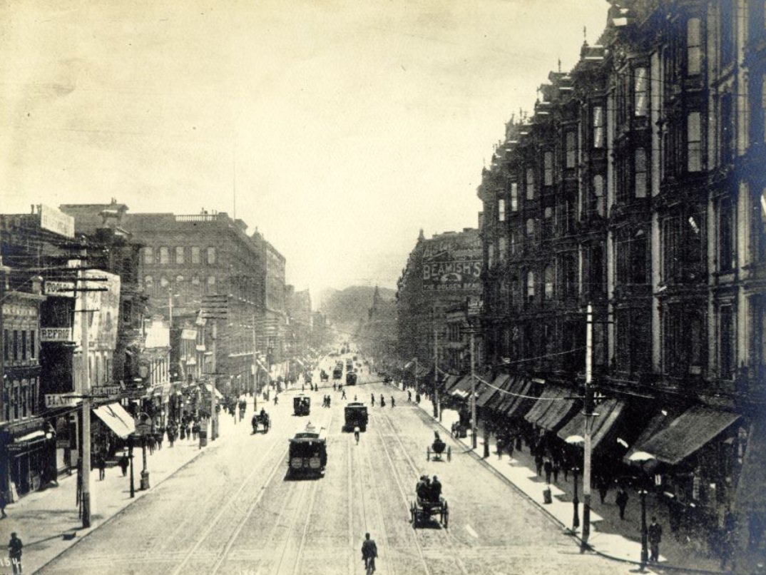 Market Street, west of Grant, 1896