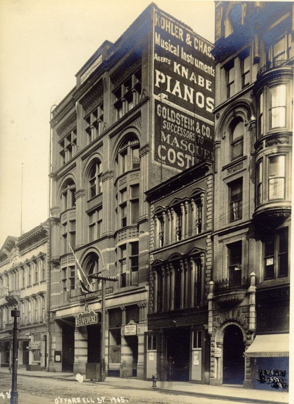 O'Farrell Street, 1905