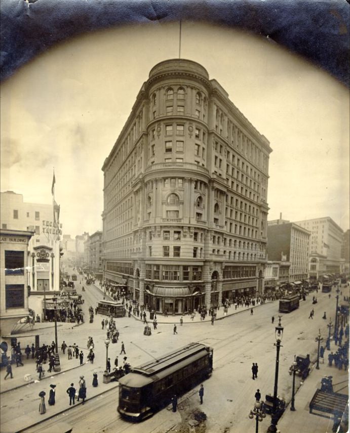 Market Street at Powell, early 1900s