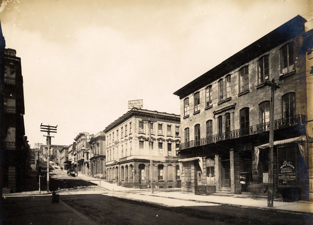 Montgomery and Jackson Street, March 31, 1906