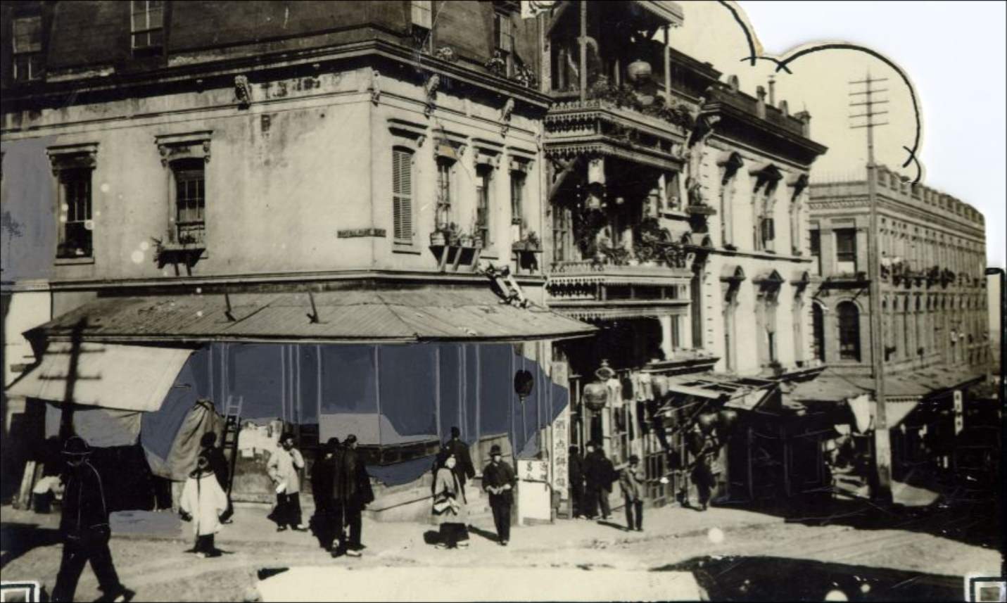Grant Avenue in Chinatown, 1902