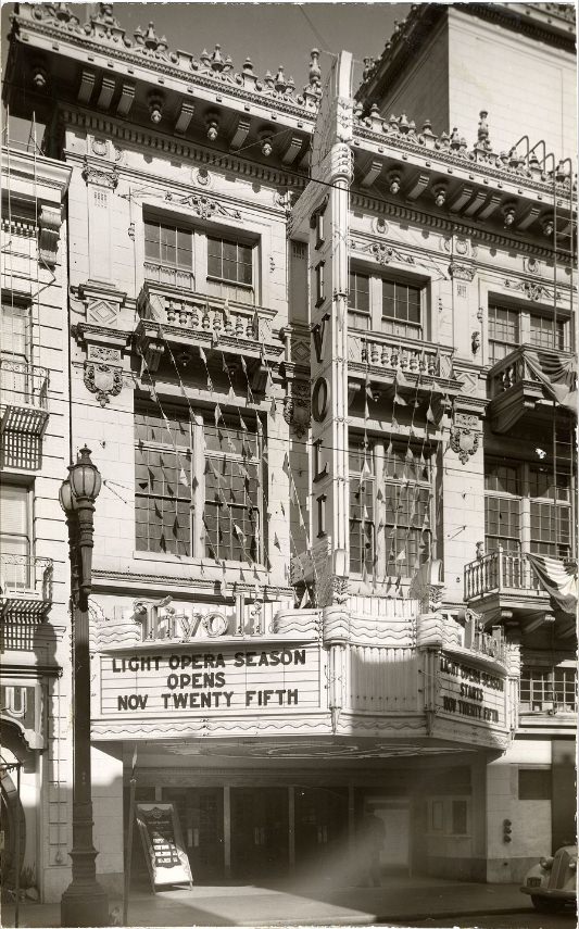 Tivoli Theater, November 8, 1949