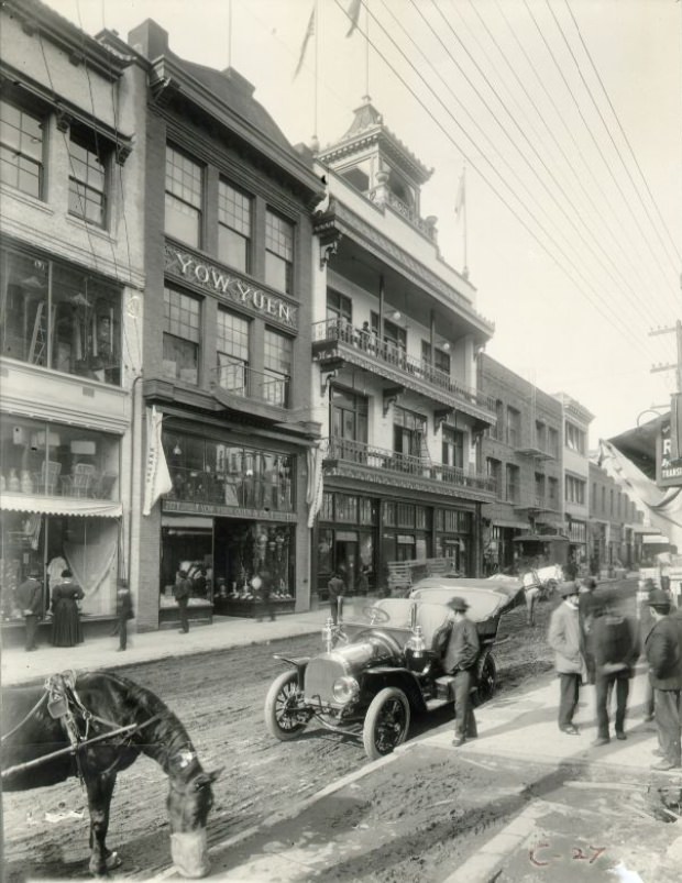 700 block of Grant Avenue, February 5, 1908