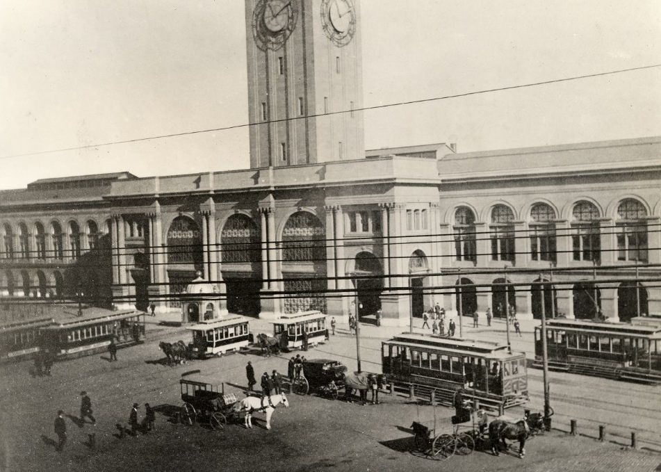 Ferry Building, San Francisco, California, 1901