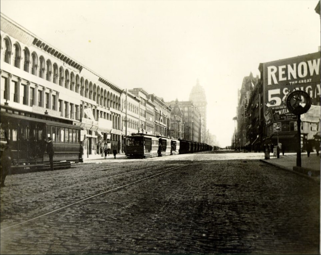 Market Street, looking west, circa 1901