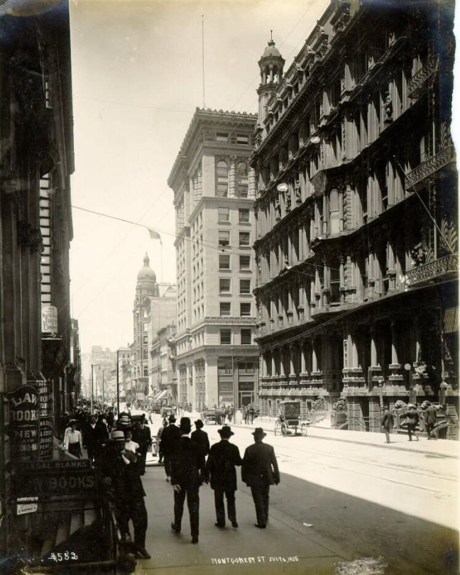 Montgomery Street, July 6, 1905