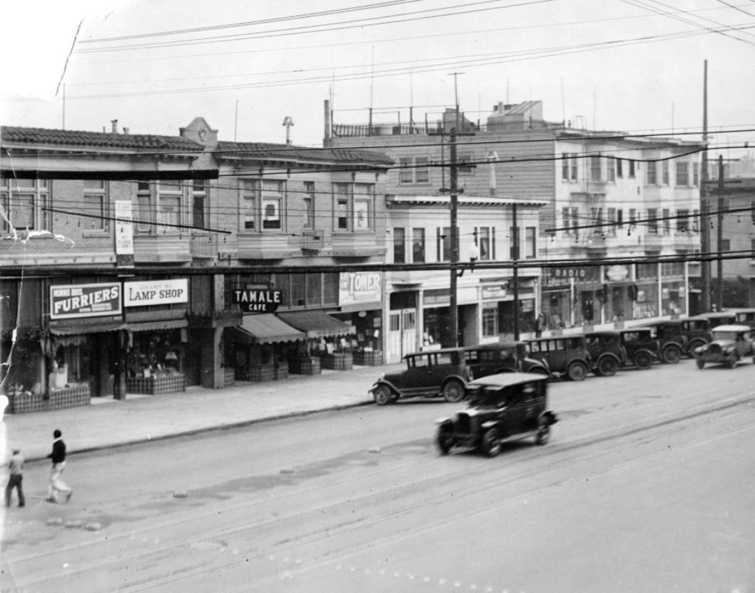 Geary Street, 1927