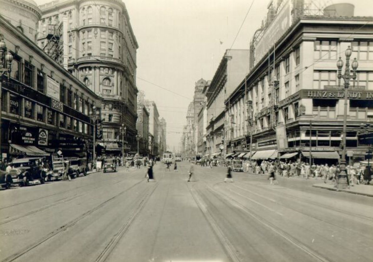 Market Street, 1928