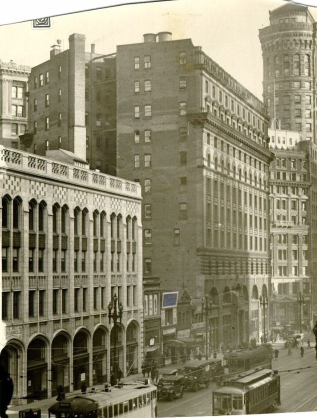 Crocker Estate Co. Building on Market Street, 1924