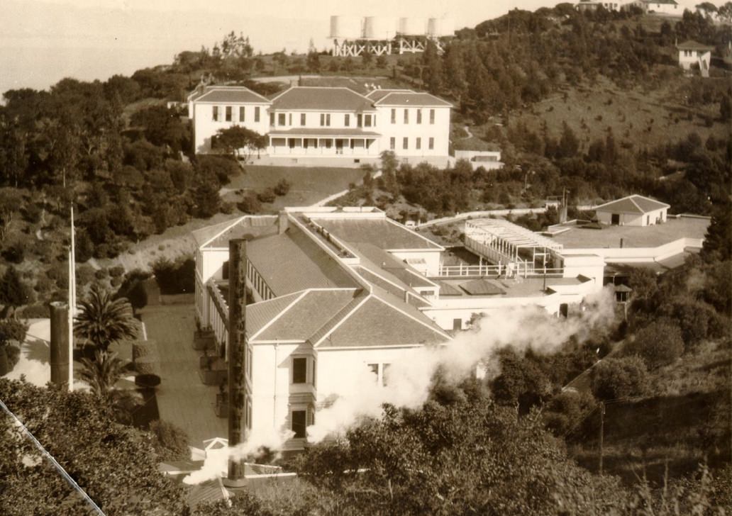 Immigration station at Angel Island in the 1920s