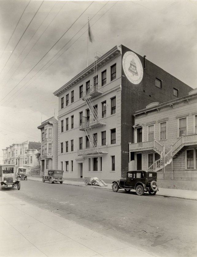 Pacific Telephone & Telegraph Company building at 1045 Capp Street, 1928