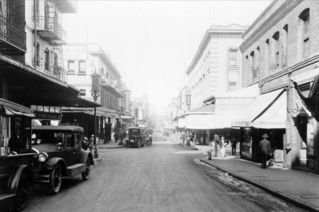 Grant Avenue at Jackson Street, 1926