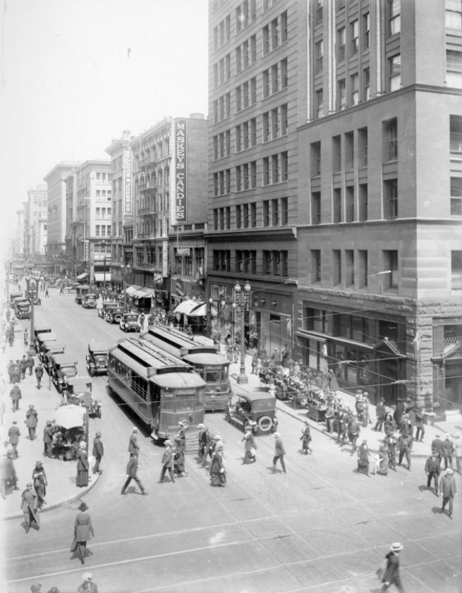 Kearny Street in the 1920s