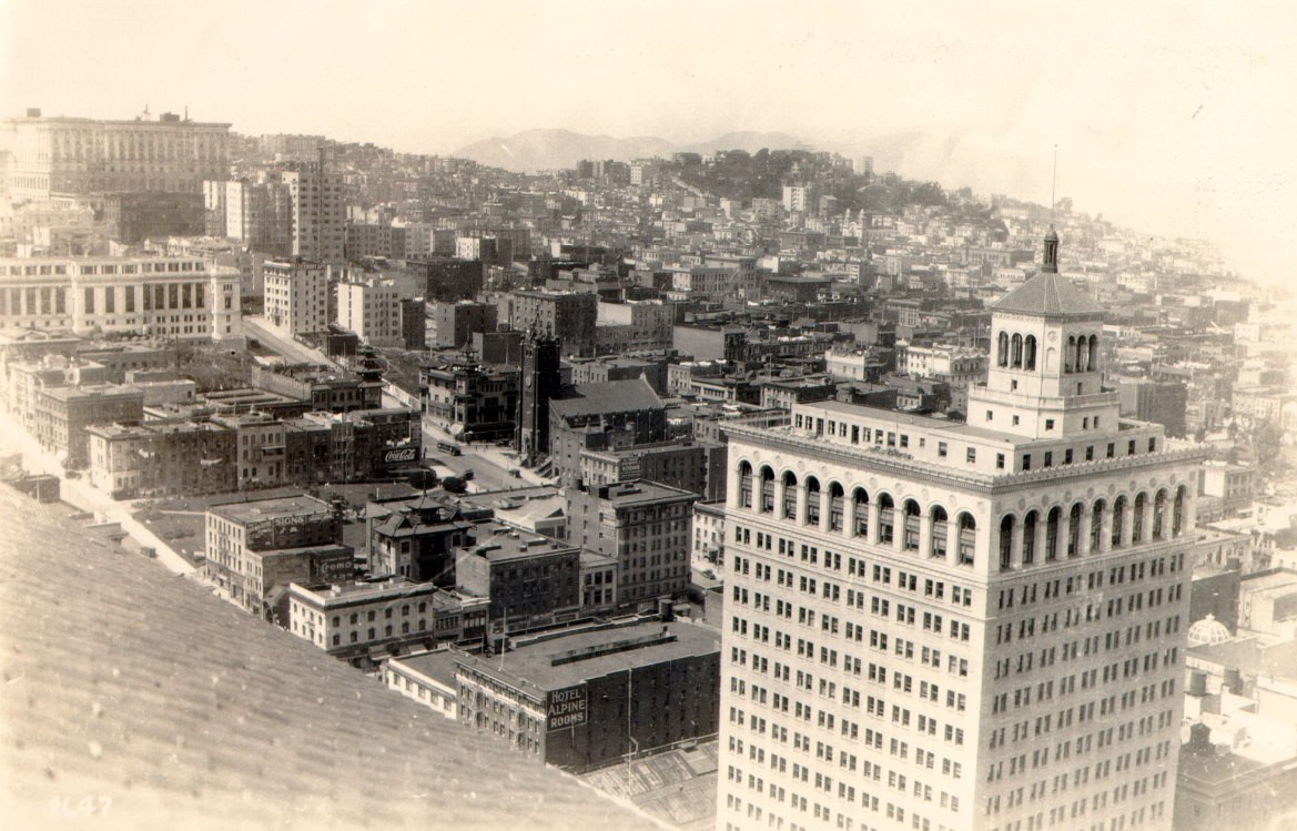 View of San Francisco in the 1920s