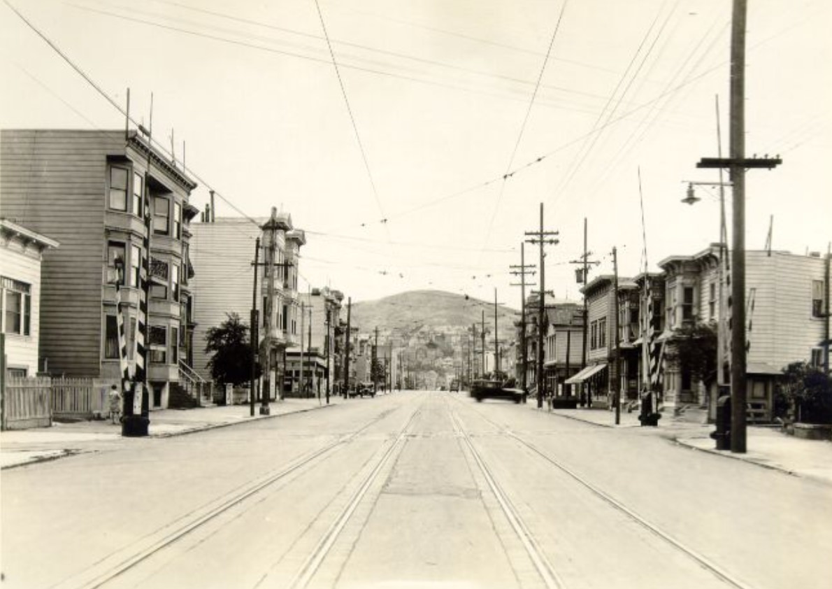 Howard Street near 24th, 1928