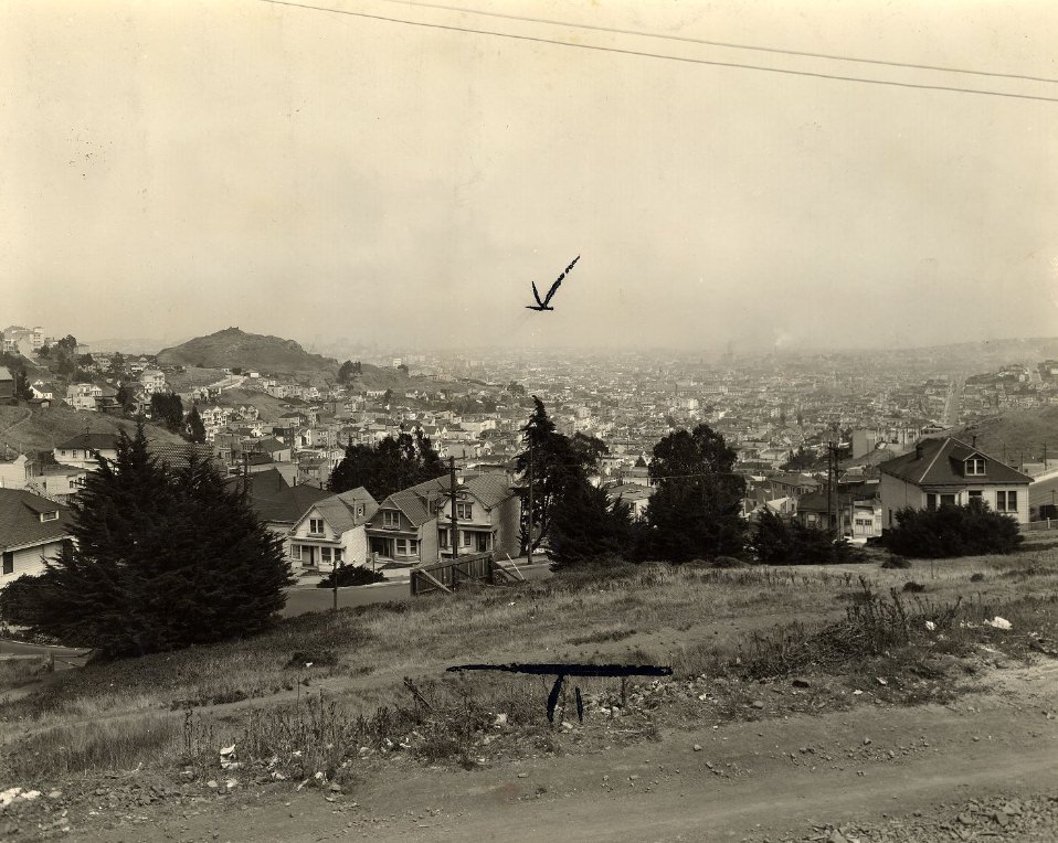 View from Twin Peaks, 1928
