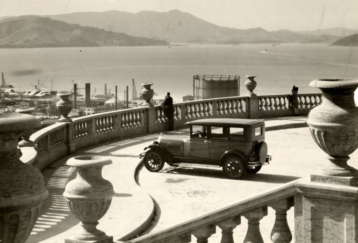 View of San Francisco Bay from Telegraph Hill, 1928