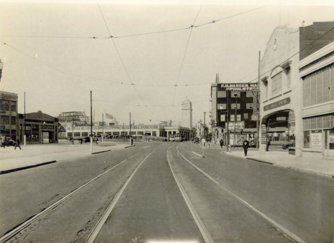 Mission Street at 12th, 1928